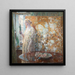 Tanagra, Los constructores en Nueva York - Childe Hassam — cuadro enmarcado en la pared