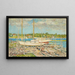 The Port - Childe Hassam — framed artwork on a wall