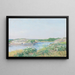 Le Petit Étang Appledore - Childe Hassam — framed artwork on a wall