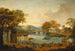 Procession near a Lake - Qing Dynasty Chinese — artwork view
