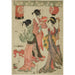 Fête dans une maison de thé d'une parodie de Chushingura - Chokosai Eisho — artwork view