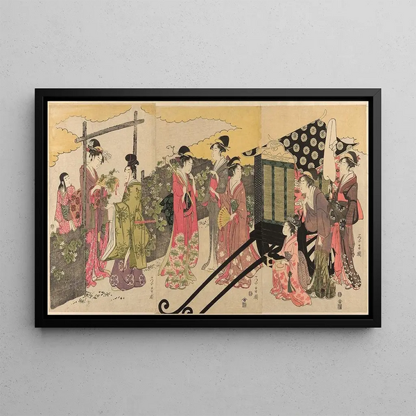 Chokosai Eisho - Parody of the Yugao Chapter of the Tale of Genji.webp