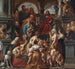 Cristo bendiciendo a los niños: Dejad que los niños vengan a mí - Jacob Jordaens — vista de la obra