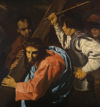 Christ conduit au Calvaire - Follower of Matthias Stomer