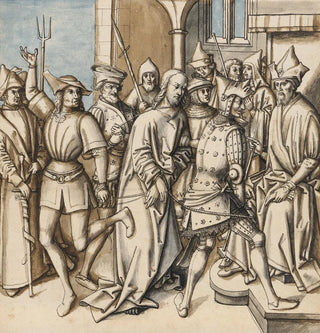 Christ devant Pilate - Cercle de Hans Holbein l'Ancien