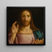 Cristo Redentor - Francesco Bissolo — cuadro enmarcado en la pared