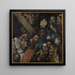 Cristo portant la croix - Hieronymus Bosch — cuadro enmarcado en la pared
