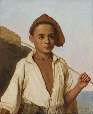 Christen Kbke - A Capri Fisher Boy.webp