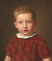 El director de la escuela J. Krohn cuando era niño - Christen Købke — vista de la obra