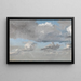 Estudio de nubes - Christen Købke — cuadro enmarcado en la pared