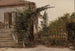 Les marches du jardin menant à l'atelier de l'artiste sur Blegdammen - Christen Købke — artwork view