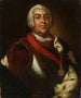 Retrato de Augusto III, rey sajón de Polonia - Christian Benjamin Müller — vista de la obra