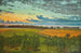 Retorno de la costa al atardecer - Christian Bernhard Severin Berthelsen — vista de la obra
