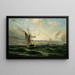 Paisaje marino - Christian Fredrik Svensson — cuadro enmarcado en la pared