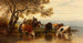 Paisaje con campesinos y ganado - Christian Friedrich Mali — vista de la obra