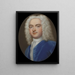Joseph Addison - Christian Friedrich Zincke — cuadro enmarcado en la pared