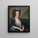 Matilda Davis Williams - Christian Gullager — cuadro enmarcado en la pared