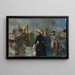 Albertine Painting - Christian Krohg — framed artwork on a wall