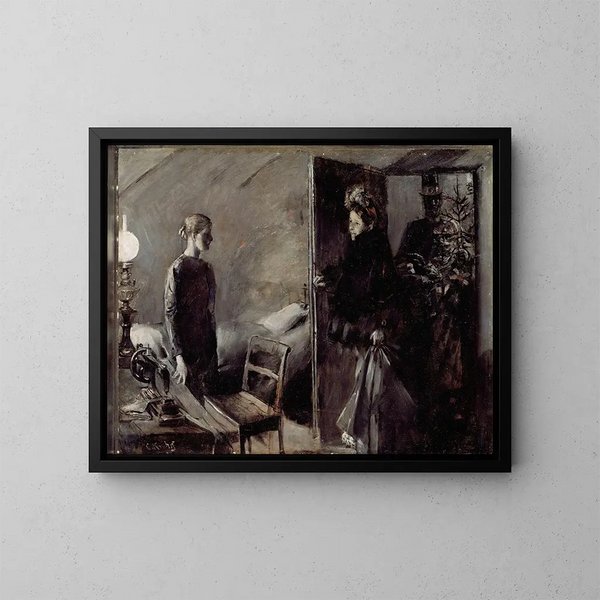 Jules - Christian Krohg — cuadro enmarcado en la pared