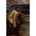 Reproduction of the painting Veille de nuit - Christian Krohg