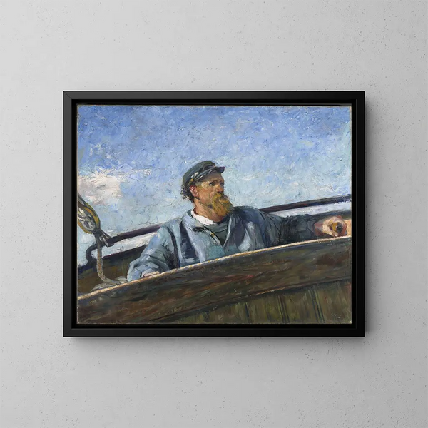 Vent du Nord - Christian Krohg — cuadro enmarcado en la pared