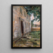 Reproduction of the painting Old house in Brekkest - Christian Krohg