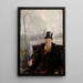Coché parisien - Christian Krohg — cuadro enmarcado en la pared