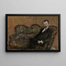 Portrait of Sigurd Bødtker - Christian Krohg — framed artwork on a wall
