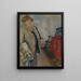Self-portrait - Christian Krohg — framed artwork on a wall