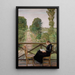 Villa Britannia Belgium - Christian Krohg — framed artwork on a wall