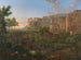 Vista del castillo de Heidelberg - Christian Philipp Koester — vista de la obra