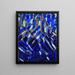 Abstracción de la Montaña Azul - Christian Rohlfs — cuadro enmarcado en la pared