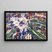 Magnolia azul - Christian Rohlfs — cuadro enmarcado en la pared
