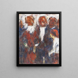 Soy un cantante - Christian Rohlfs — cuadro enmarcado en la pared