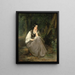 Évangéline - Christian Schussele — framed artwork on a wall