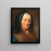 Una anciana - Christian Seybold — cuadro enmarcado en la pared