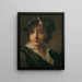 Retrato de un niño - Christian Seybold — cuadro enmarcado en la pared
