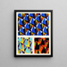 Formes décoratives pour la surface Pl 20 - Christian Stoll — framed artwork on a wall