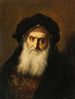 Retrato de un anciano judío - Christian Wilhelm Ernst Dietrich — vista de la obra