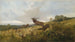 Ciervo en un paisaje otoñal - Christoffer Drathmann — vista de la obra