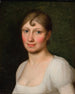 Christine Rebekka Eckersberg née Hyssing, primera esposa del artista - Christoffer Wilhelm Eckersberg — vista de la obra