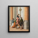 Devoción a la Puerta Santa de la Basílica de San Pedro - Christoffer Wilhelm Eckersberg — cuadro enmarcado en la pared