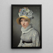 Reproducción del cuadro retrato del modelo Maddalena o Anna Maria Uhden - Christoffer Wilhelm Eckersberg