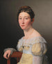 retrato de Emilie Henriette Massmann, prometida de Frederik Wilhelm Caspar von Benzon - Christoffer Wilhelm Eckersberg — vista de la obra