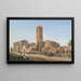 Sant'Agnese fuori le mura, Rome - Christoffer Wilhelm Eckersberg — framed artwork on a wall