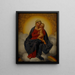La Virgen con el Niño - Christoffer Wilhelm Eckersberg — cuadro enmarcado en la pared