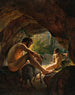 Ulysses fleeing the cave of Polyphemus - Christoffer Wilhelm Eckersberg — artwork view