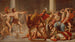 La venganza de Ulises sobre los pretendientes de Penélope - Christoffer Wilhelm Eckersberg — vista de la obra