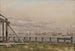 Vista desde los hornos de cal en Copenhague - Christoffer Wilhelm Eckersberg — vista de la obra