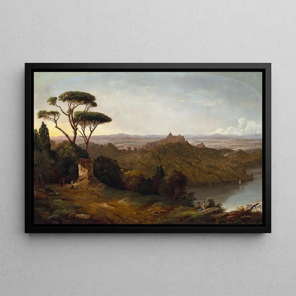Christopher Pearse Cranch - Castle GondolfoLake AlbanoItaly.webp